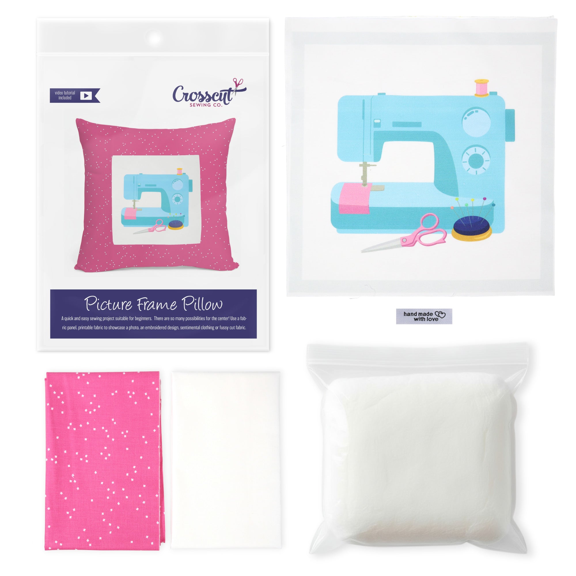 Picture Frame Pillow Sewing Kit