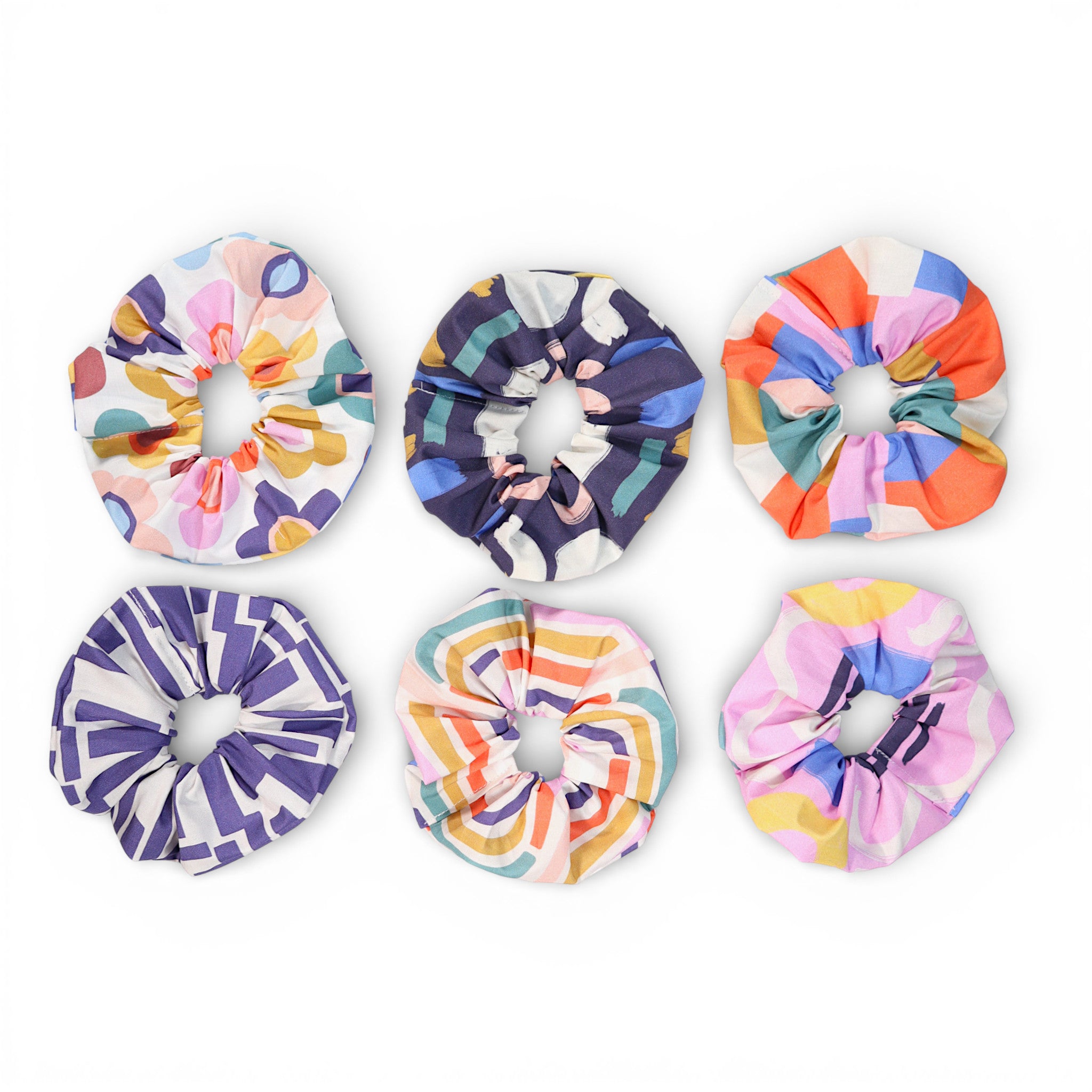 Scrunchie Sewing Kit Geo