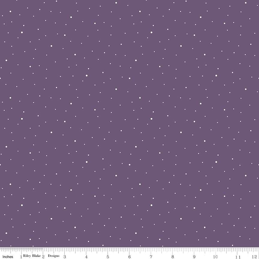 Grape from Dapple Dot by Riley Blake Designs