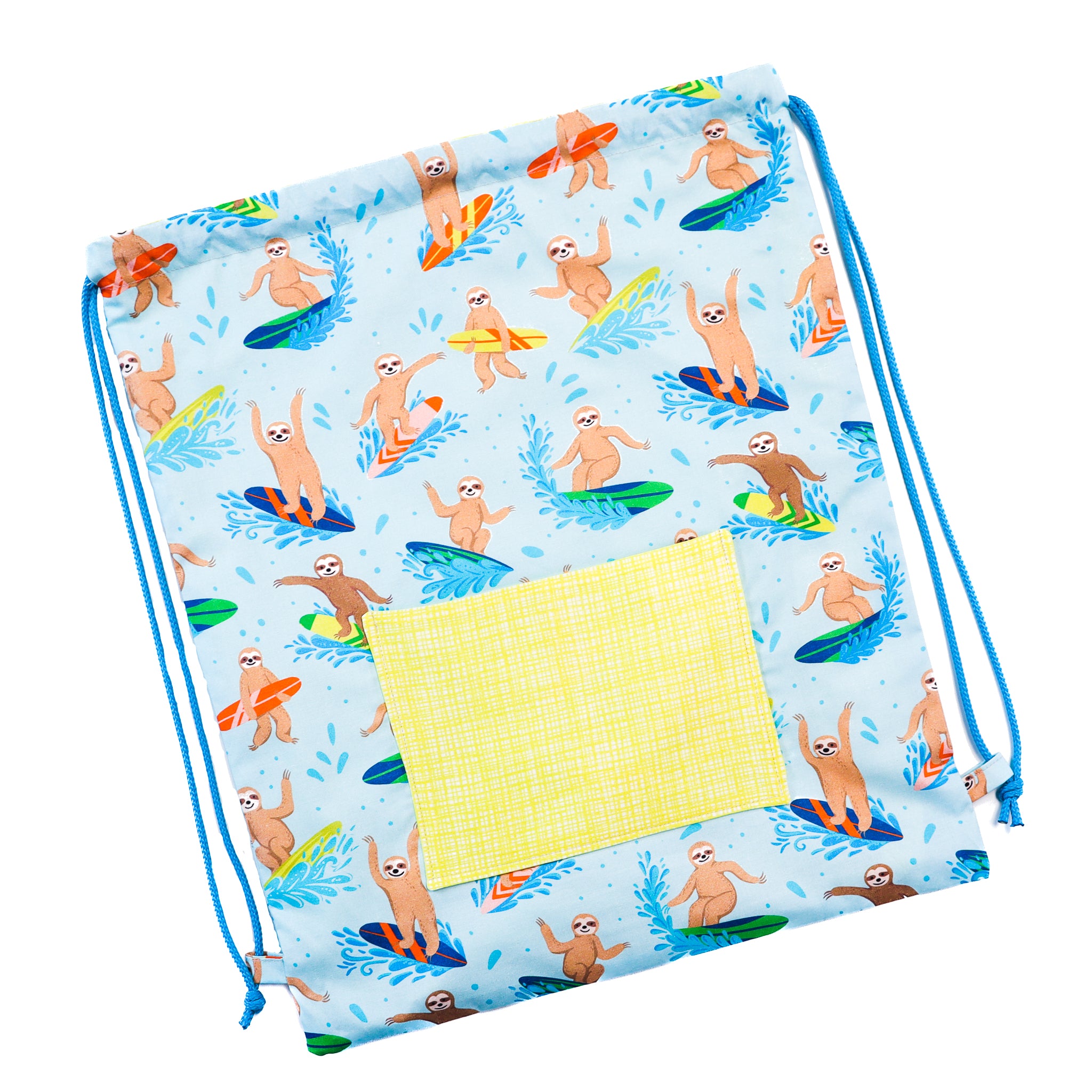 Drawstring Backpack - Printed Pattern & Video Tutorial