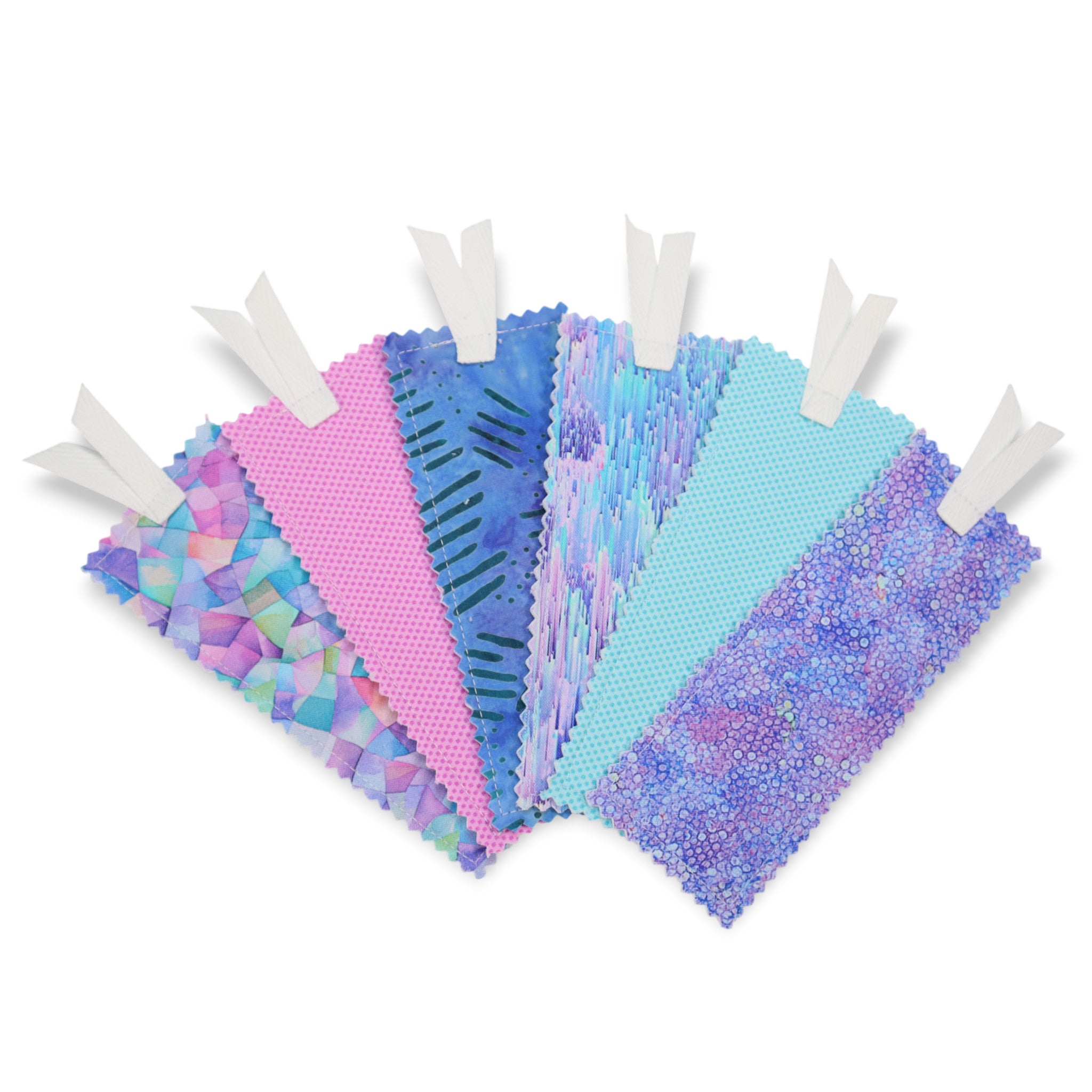 Bookmark Sewing Kit Purple & Aqua