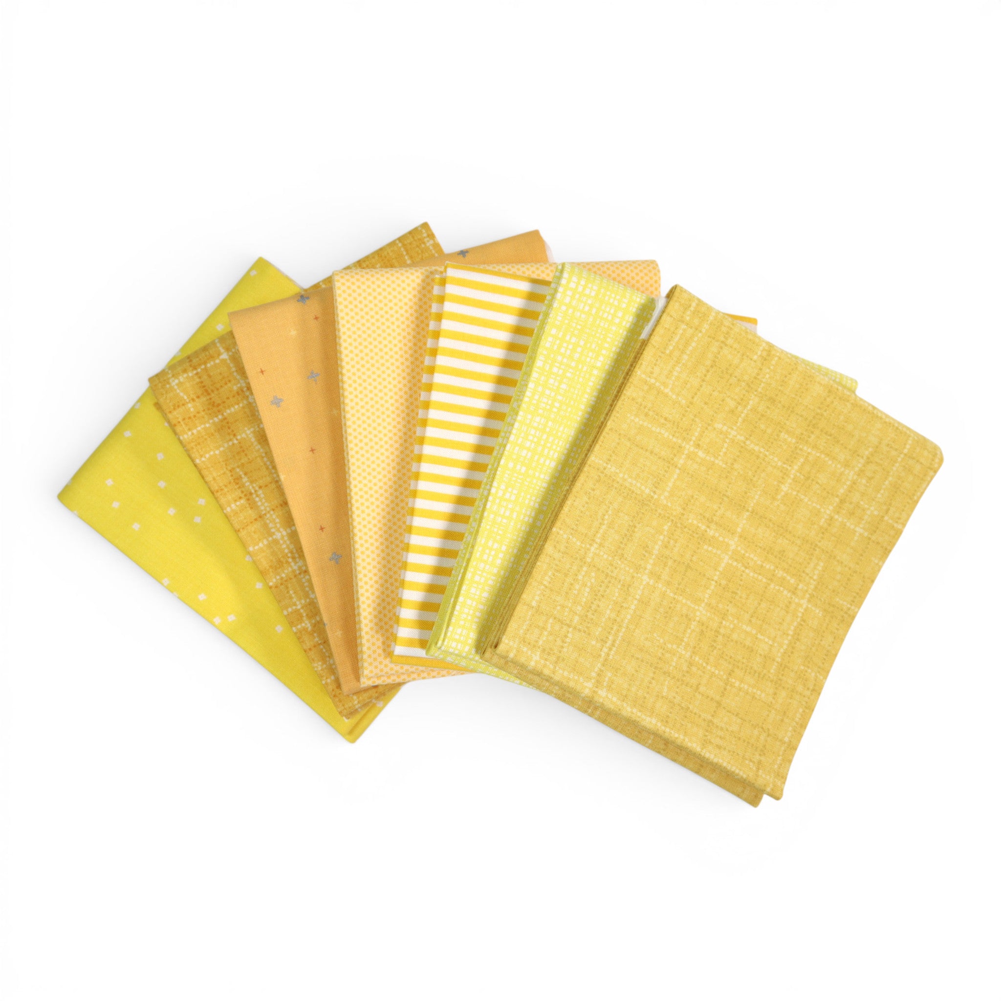 Yellow (6) Piece Fat Quarter Bundle