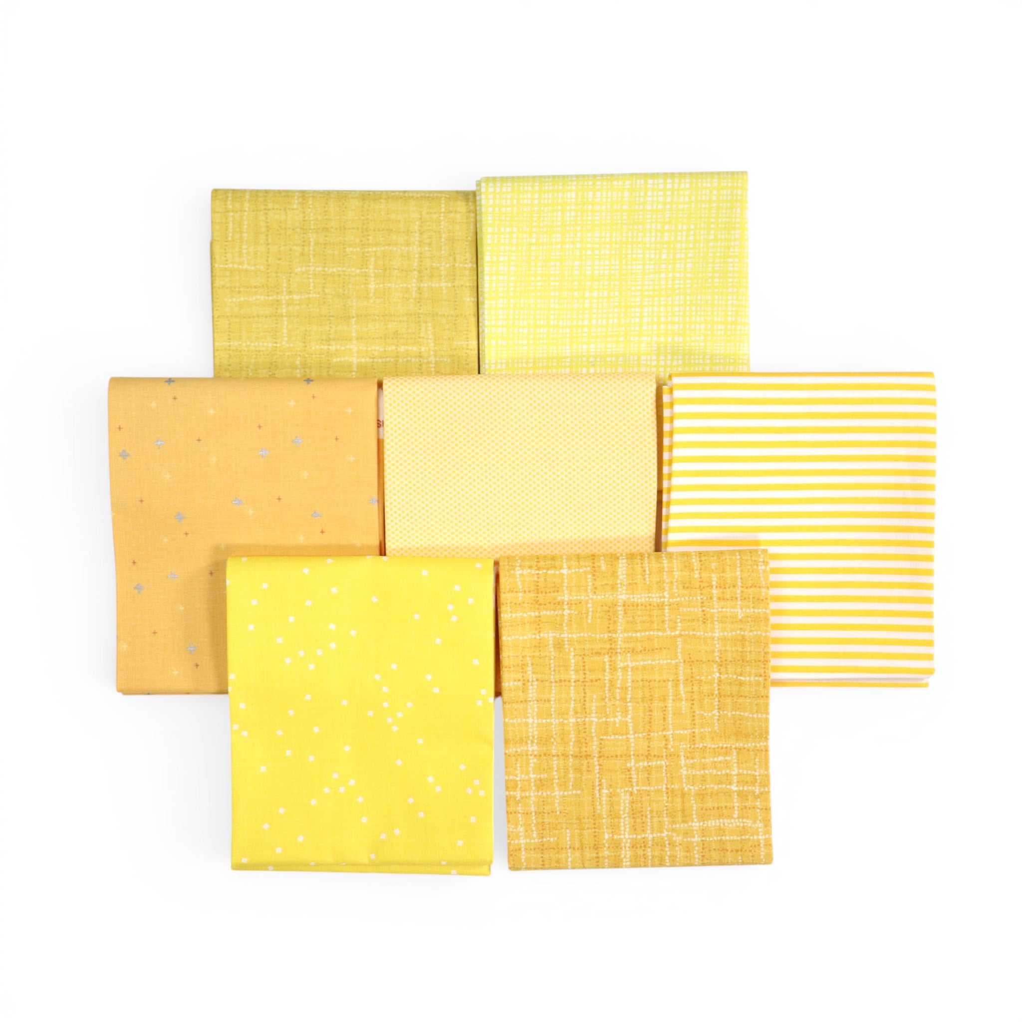 Yellow (6) Piece Fat Quarter Bundle