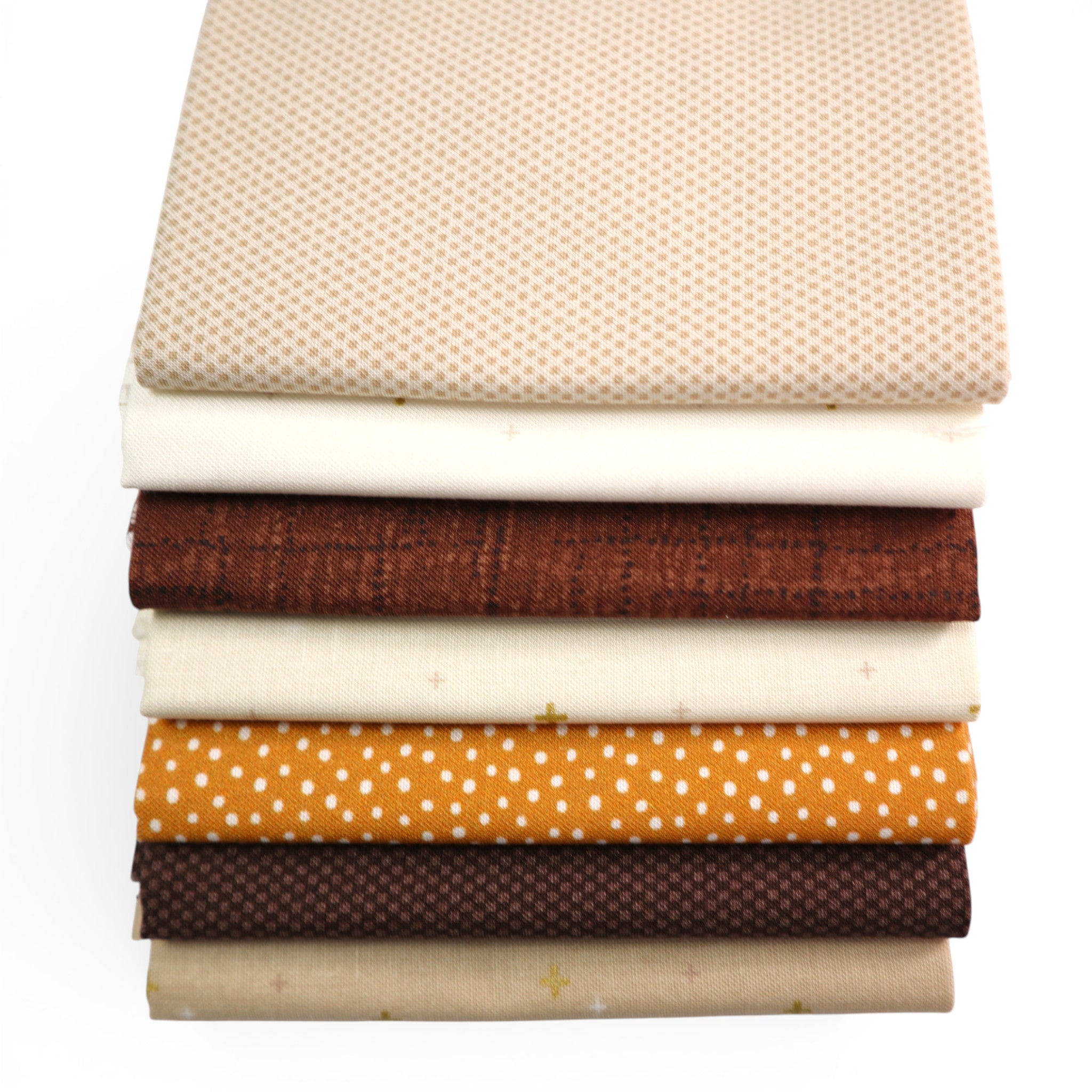 Latte (7) Piece Fat Quarter Bundle