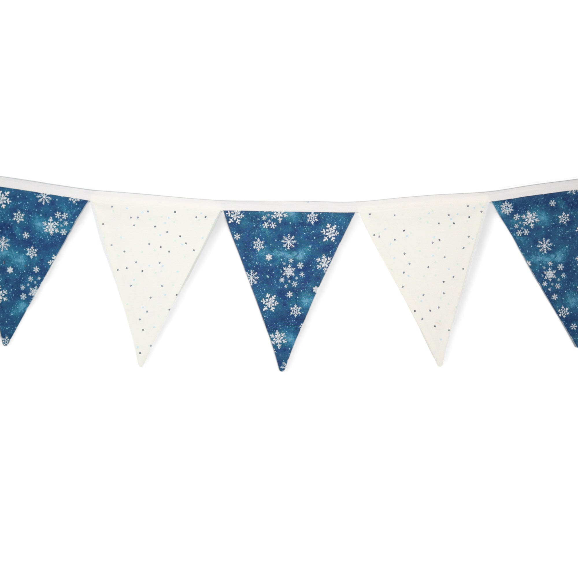 Pennant Banner Sewing Kit Snowflakes