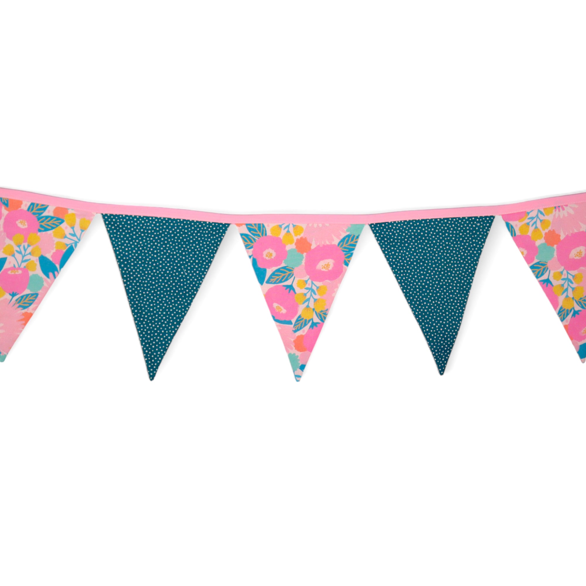 Pennant Banner Sewing Kit Floral