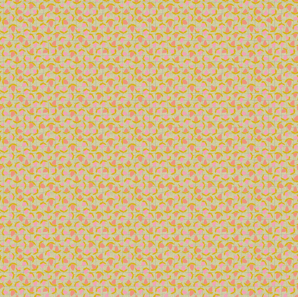 Flower Buds from Tiger Pland by Sara Golden from Andover Fabrics