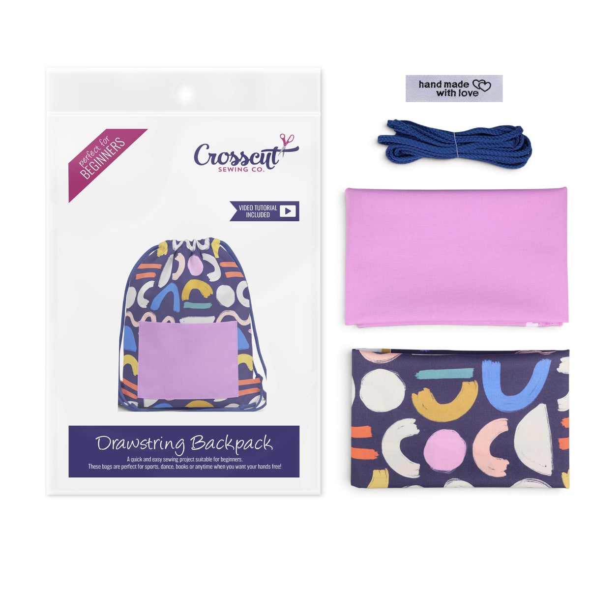Drawstring Backpack Sewing Kit