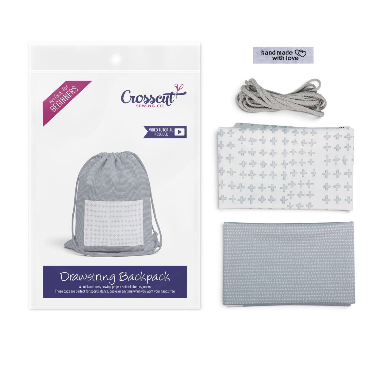Drawstring Backpack Sewing Kit