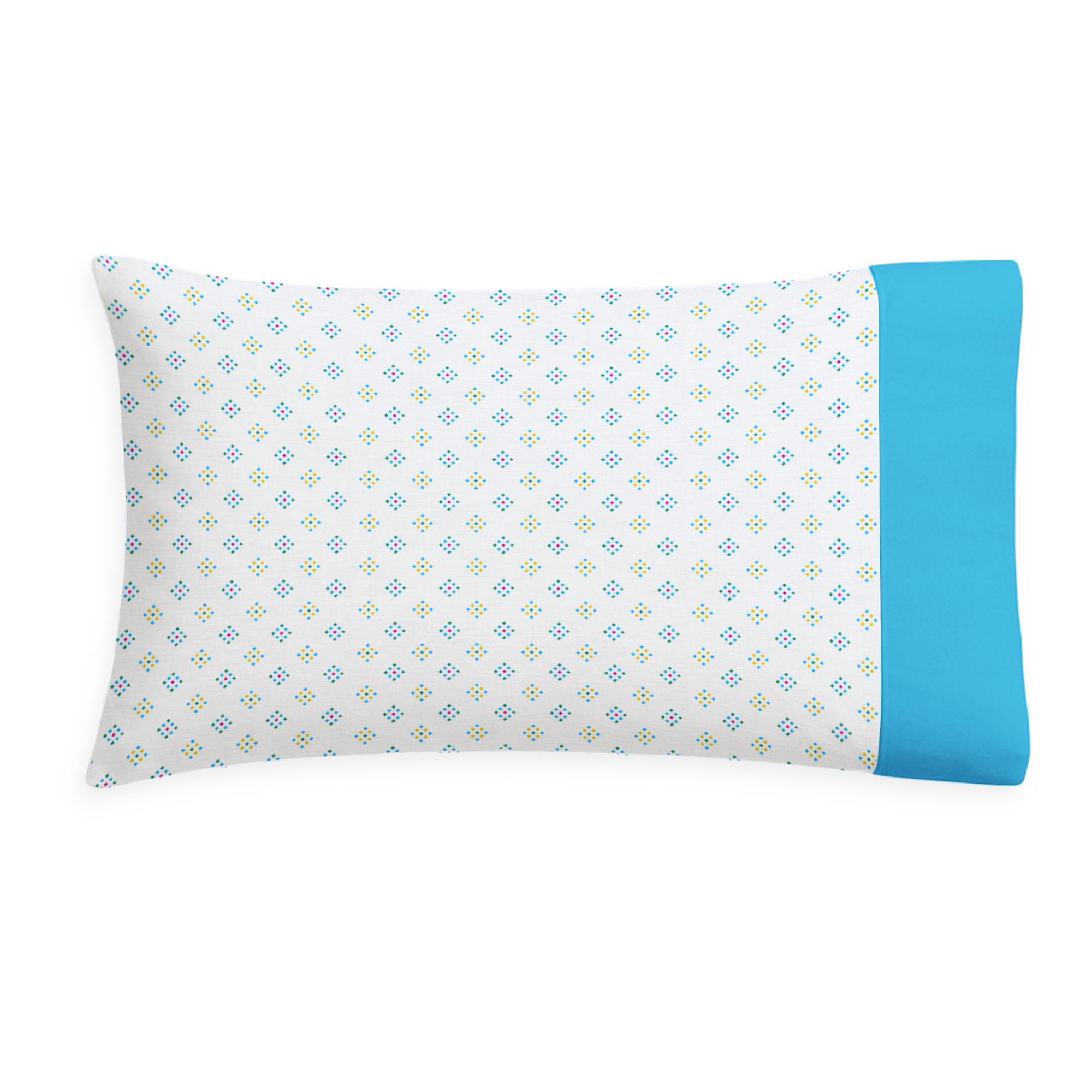 Pillowcase Sewing Kit Diamond Aqua