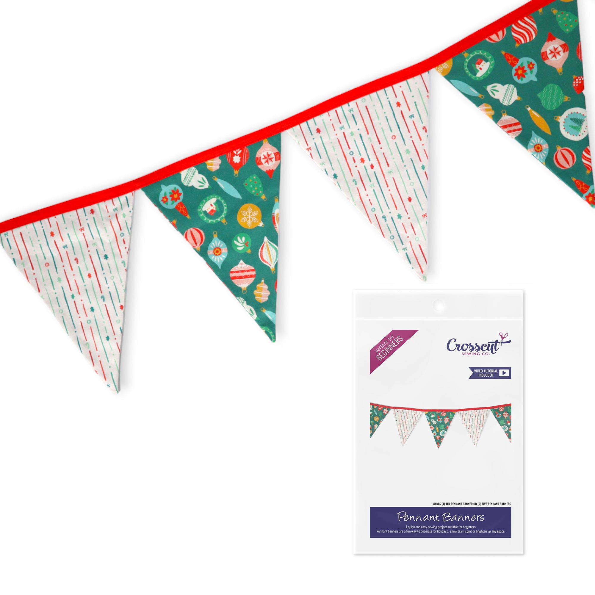 Pennant Banner Sewing Kit