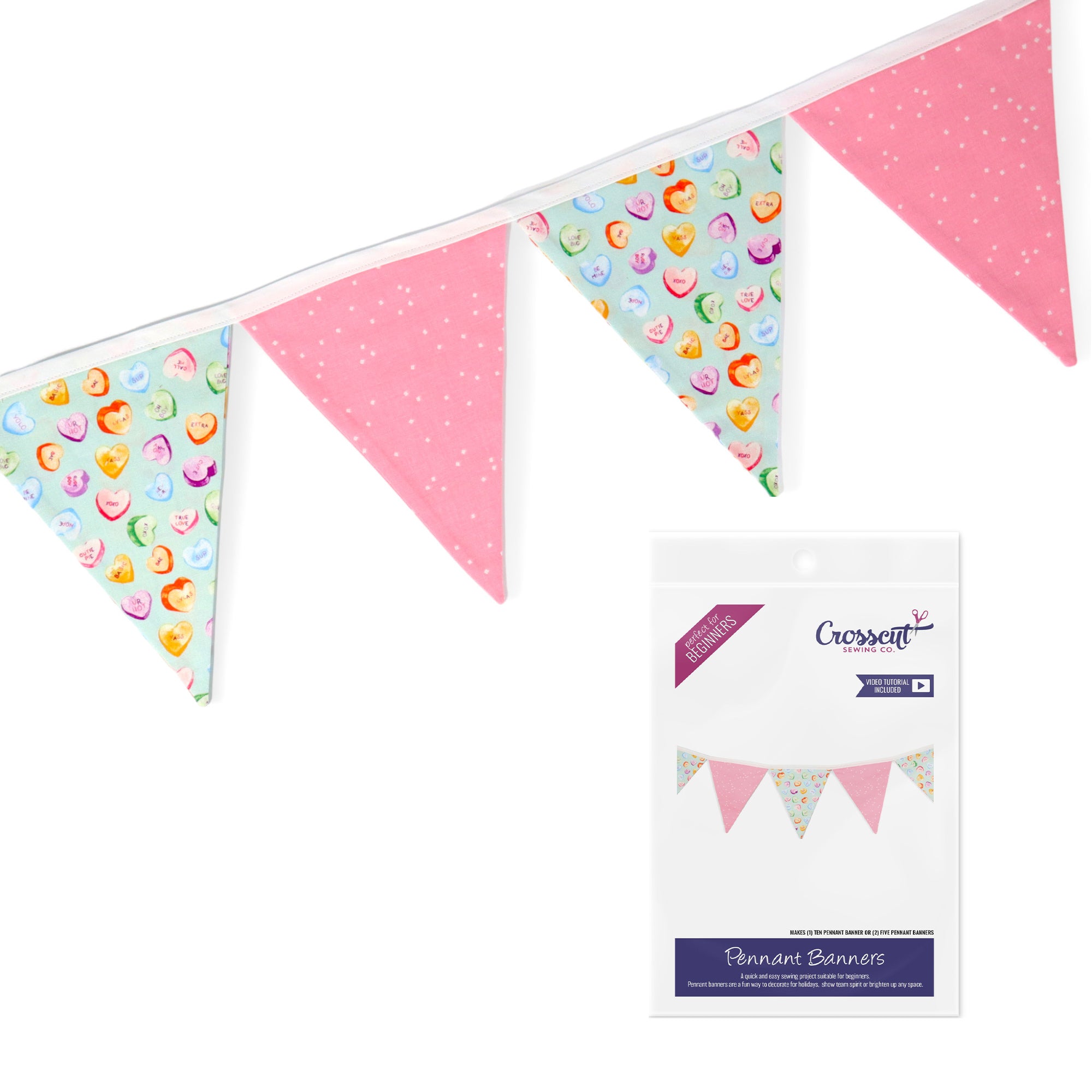 Pennant Banner Sewing Kit