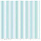 Stripe 1/8 Inch AQUA by Riley Blake Designs - 1/2 yard