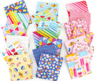 How We Roll Petal Pink from Rainbowfruit by Amber Kemp-Gerstel for Riley Blake