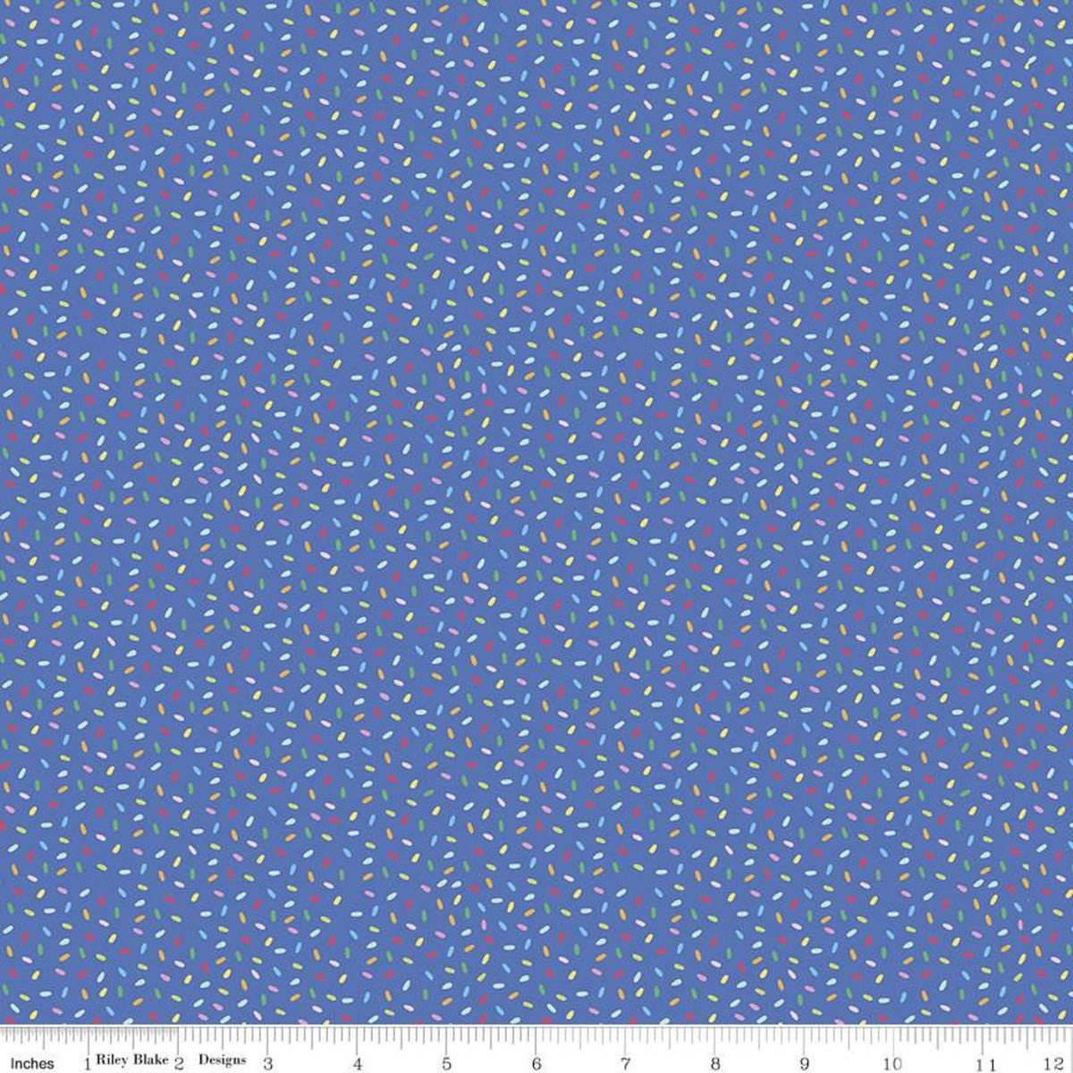 Let's Chill Blue from Rainbowfruit by Amber Kemp-Gerstel for Riley Blake - 1/2 Yard