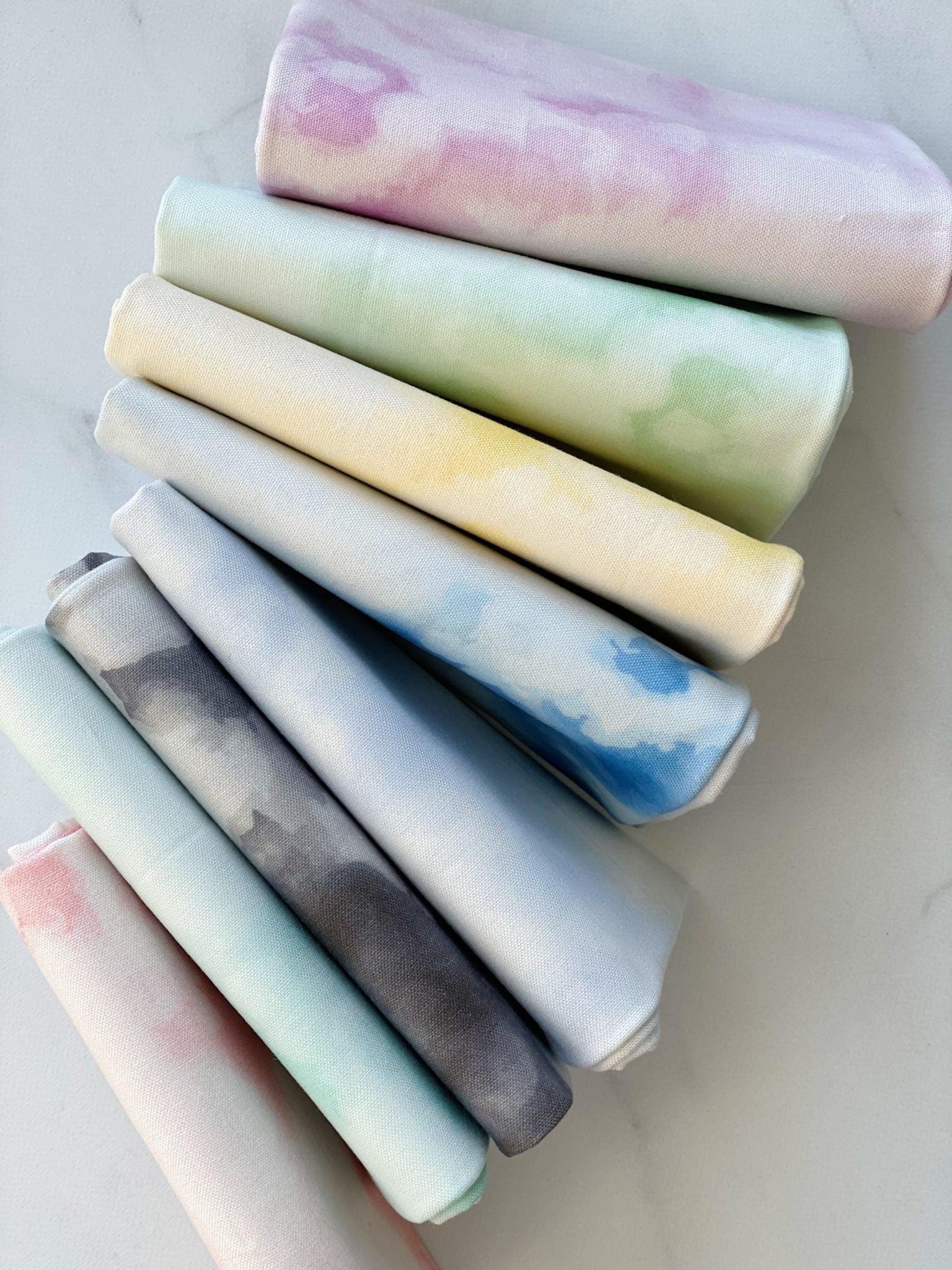 Tie Dye Tonal Tea Rose from Riley Blake Designs