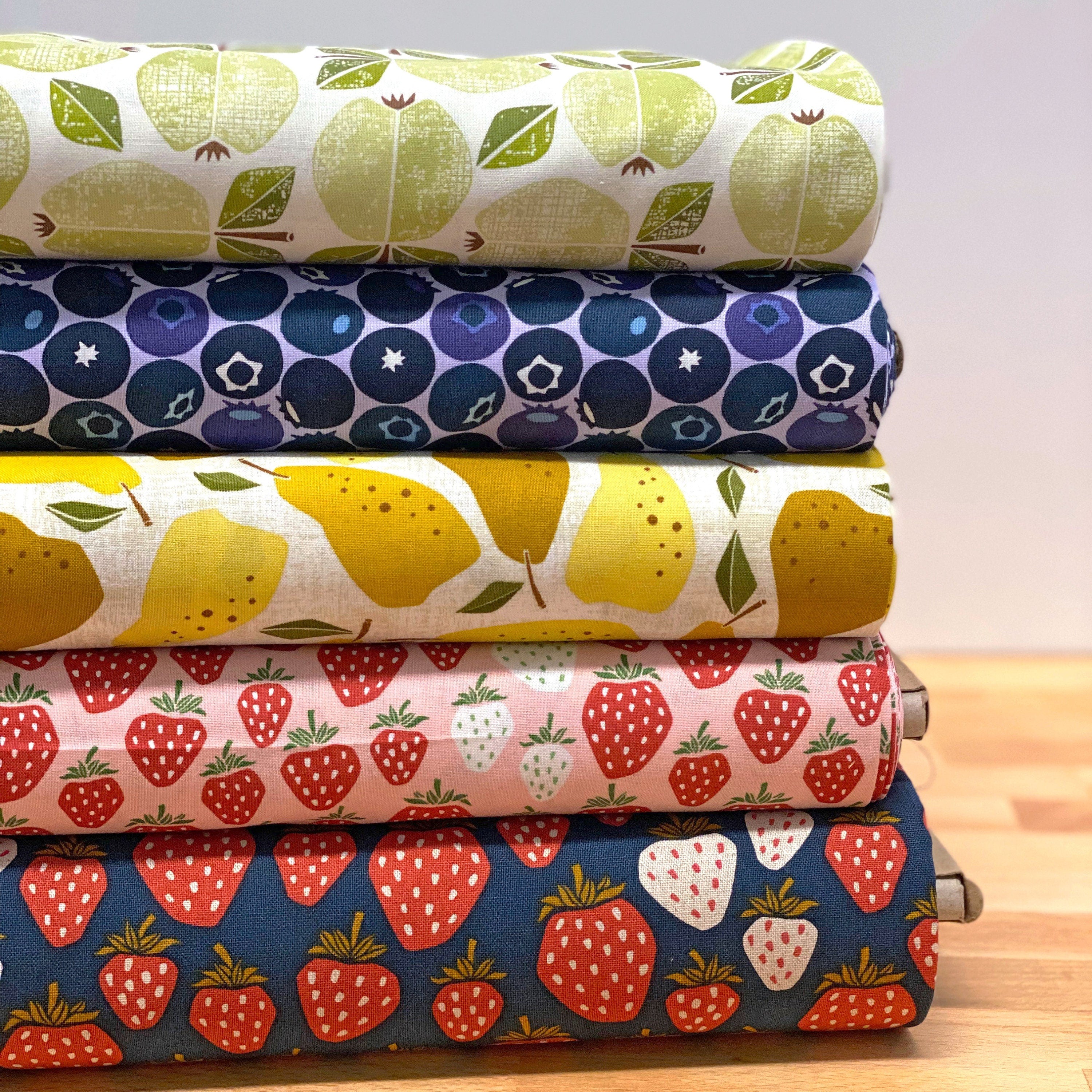 Quince Yellow from Under the Apple Tree by Loes van Oosten for Cotton + Steel/RJR Fabrics