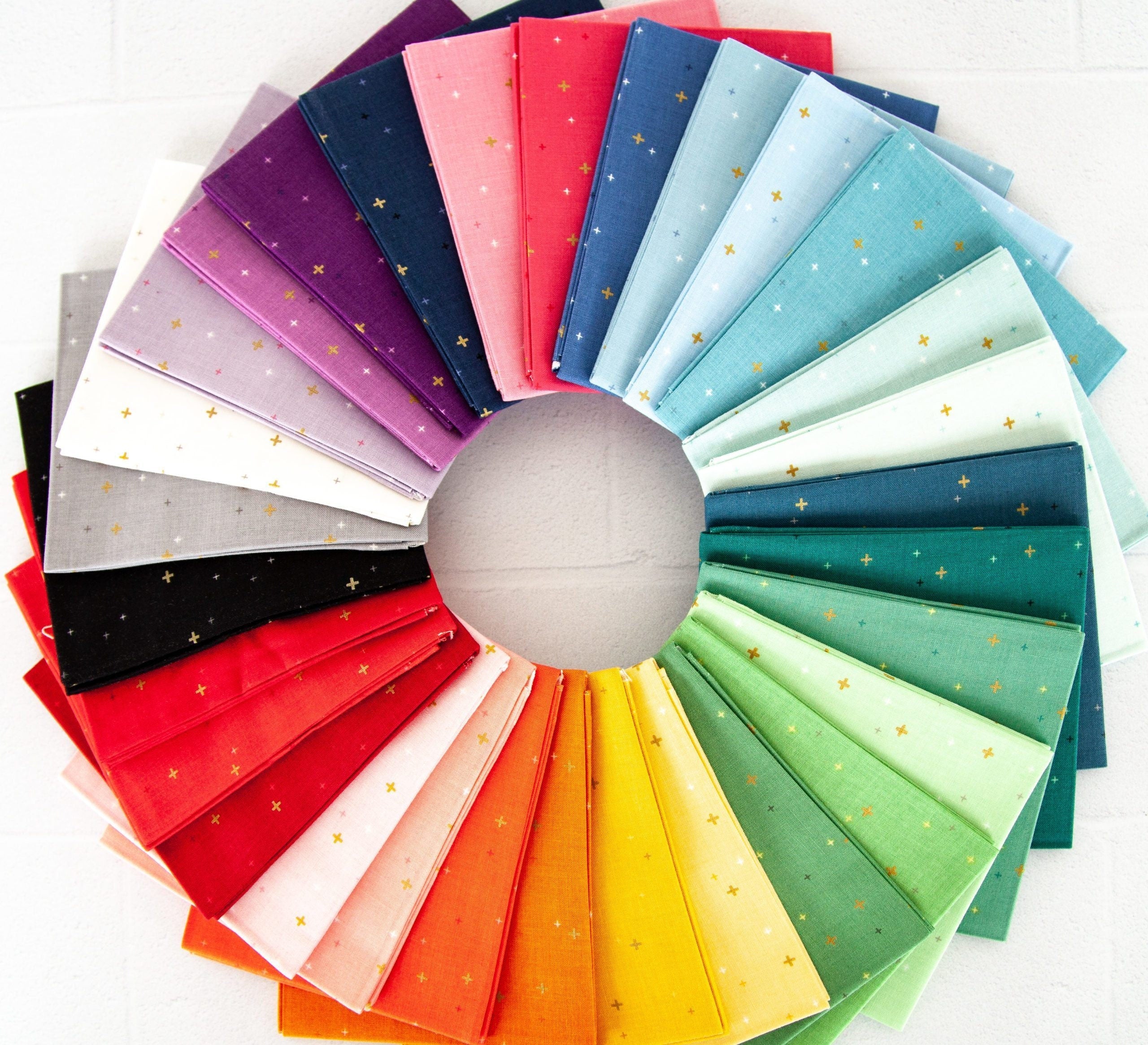 Cayenne Sparkle from Sparkler Basics by Melissa Mortenson for Riley Blake - 1/2 Yard