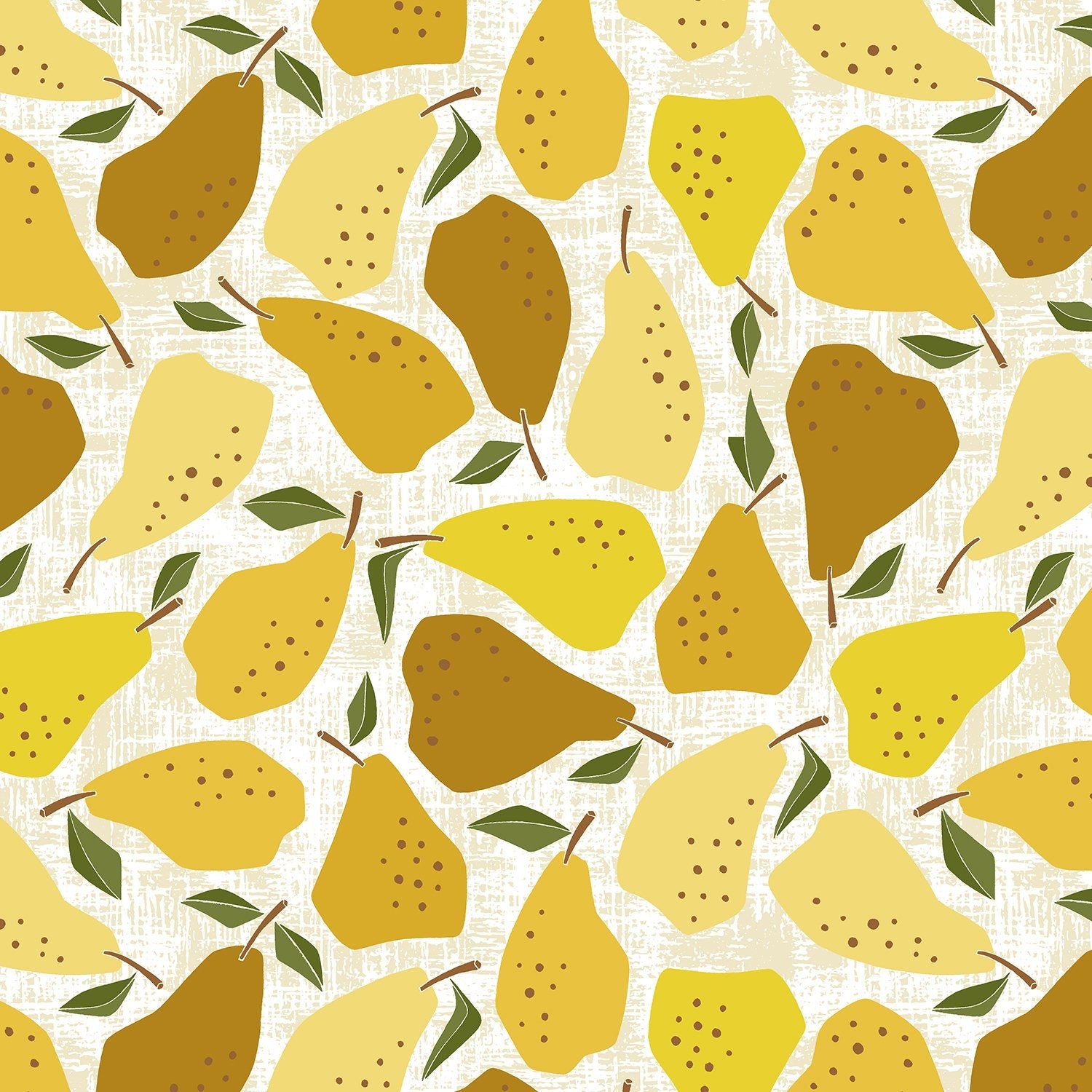 Quince Yellow from Under the Apple Tree by Loes van Oosten for Cotton + Steel/RJR Fabrics