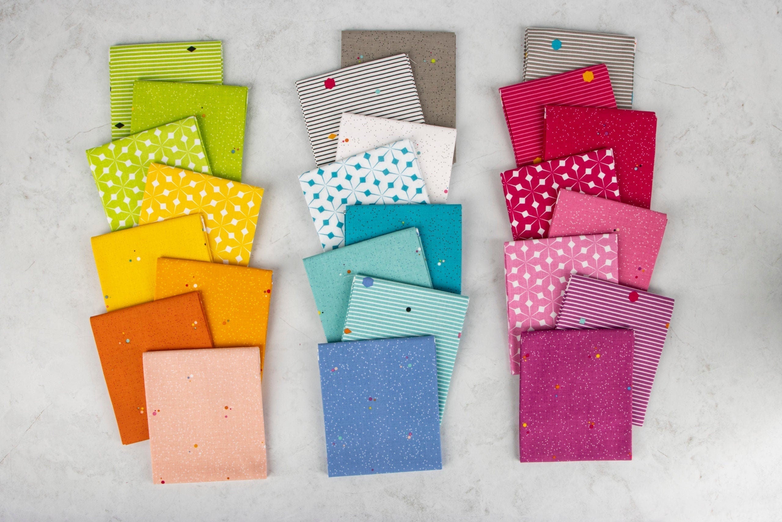 Dots Violet from Colour Wall by Sue Daley for Riley Blake - 1/2 Yard