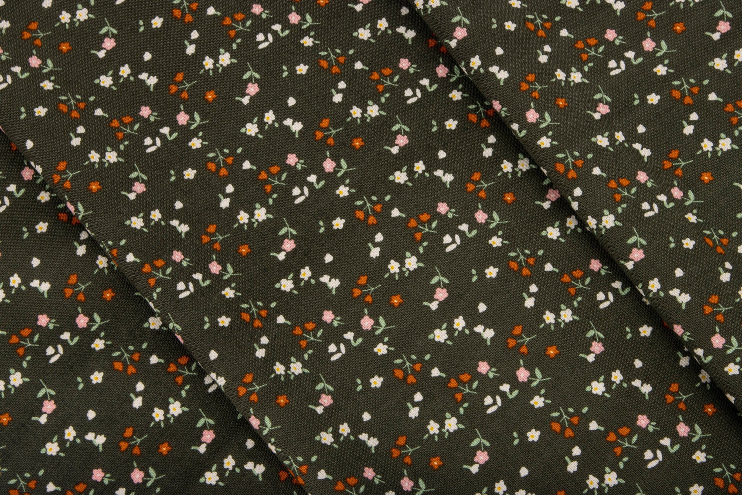 Ditsy Deep Hunter from Forgotten Memories by Minki Kim for Riley Blake Designs