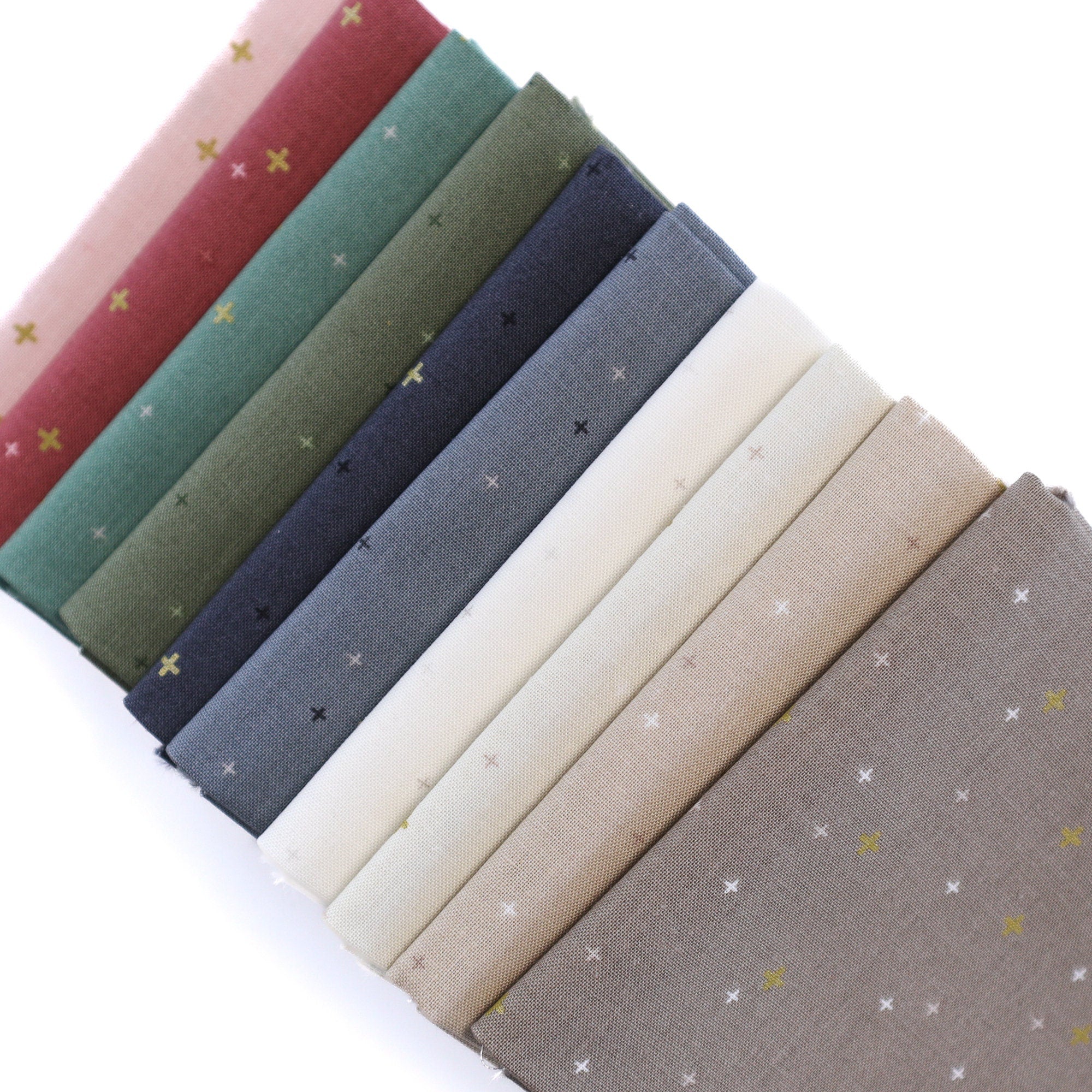 Vintage White Sparkle from Sparkler by Melissa Mortenson for Riley Blake - 1/2 Yard - Ivory Fabric, Beige & Gold, Neutral Background Fabric