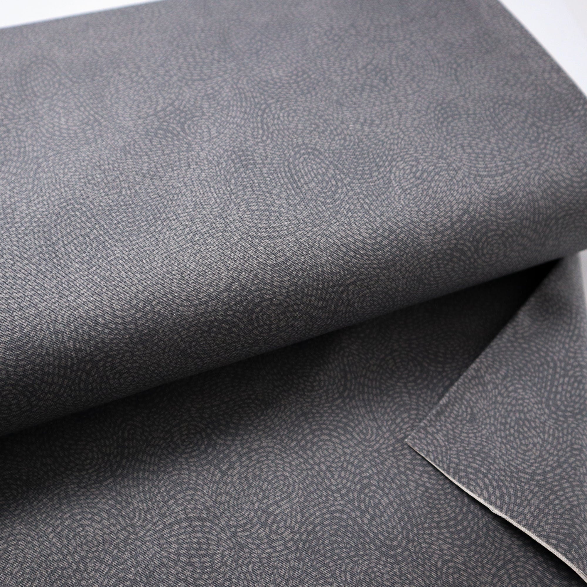 Waved Charcoal Organic Canvas from Waved by Erin Borja for Paintbrush Studio Fabric