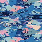 Abstract Clouds Blue Organic Canvas from Sky Gazing by Jean Choe for Paintbrush Studio Fabric