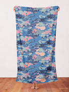 Abstract Clouds Blue Organic Canvas from Sky Gazing by Jean Choe for Paintbrush Studio Fabric