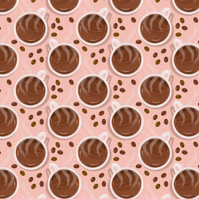 Coffee Pink from Coffee Talk by Charla Pettingill Studio for Paintbrush Studios