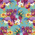 Main Aqua from Floralicious by Lila Tueller for Riley Blake Designs