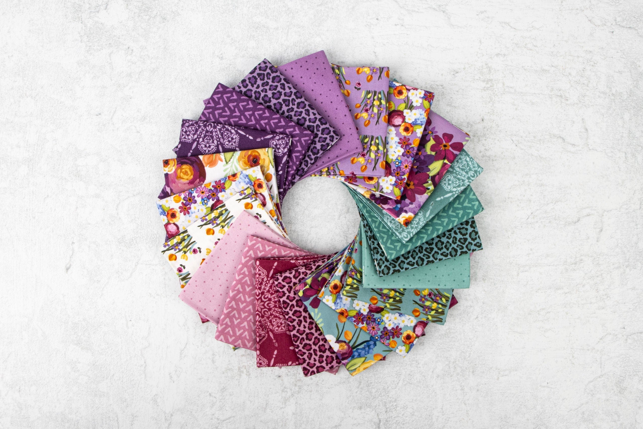 Main Aqua from Floralicious by Lila Tueller for Riley Blake Designs