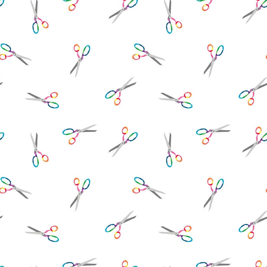 Snip White from In the Make by Kristy Lea for Riley Blake Designs