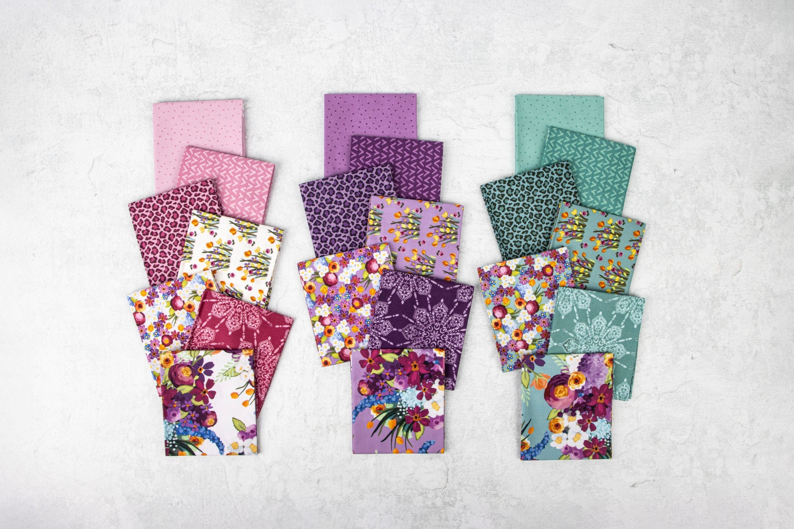 Main Aqua from Floralicious by Lila Tueller for Riley Blake Designs