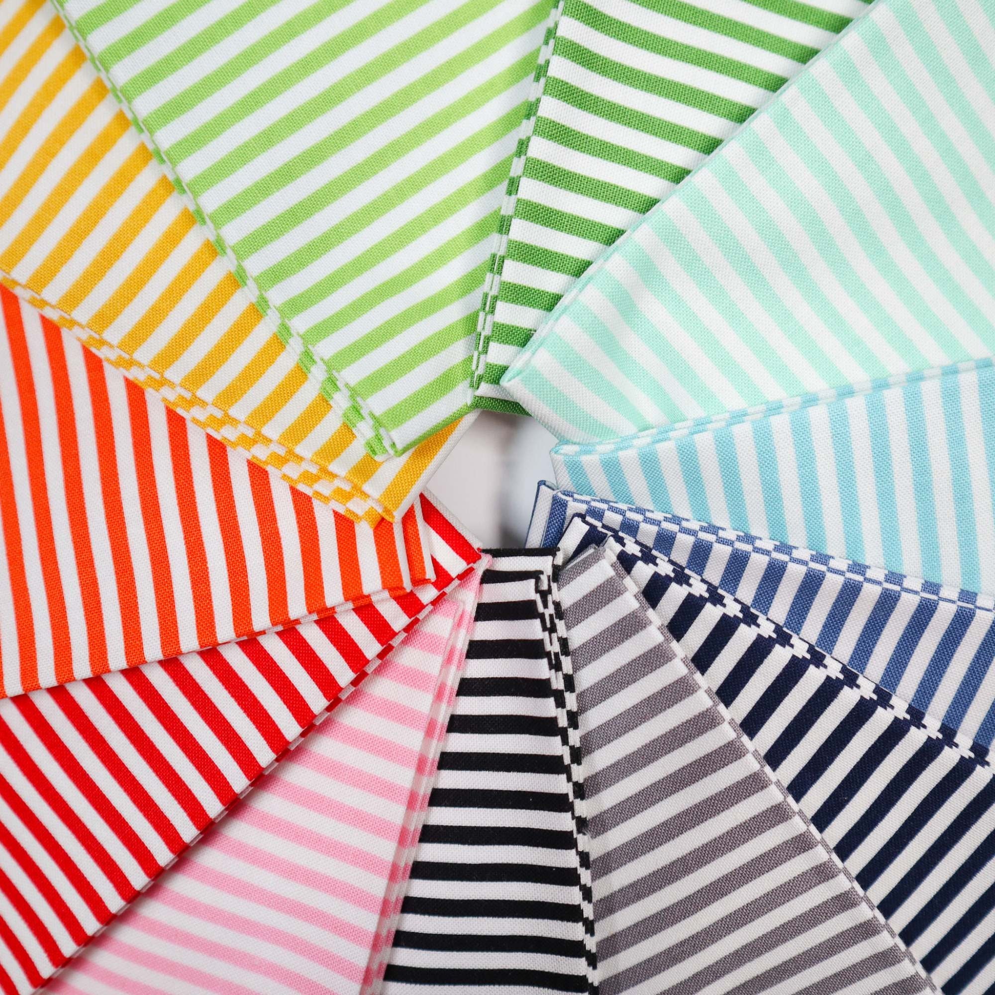 1/8 Inch Stripe BLACK by Riley Blake Designs - 1/2 yard