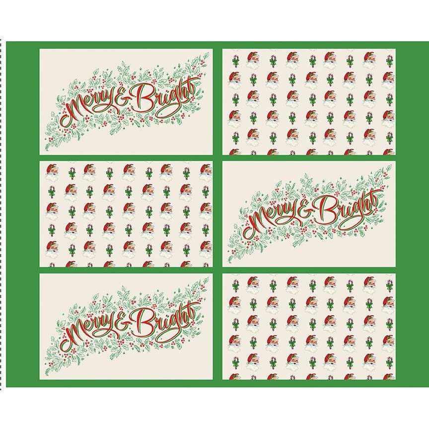 Monthly Placemats 2 December - Christmas Placemat Panel by Hester & Cook for Riley Blake Designs