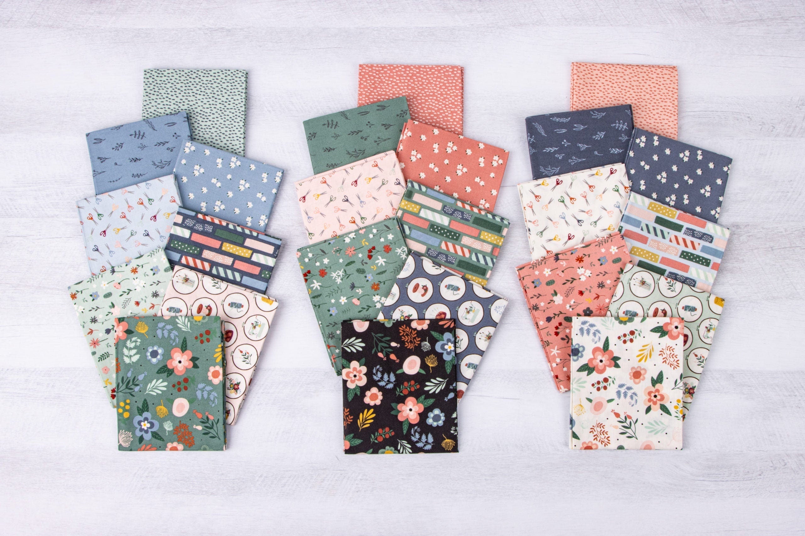 Splotches Coral from Let's Create by Echo Park Paper Co. for Riley Blake Designs