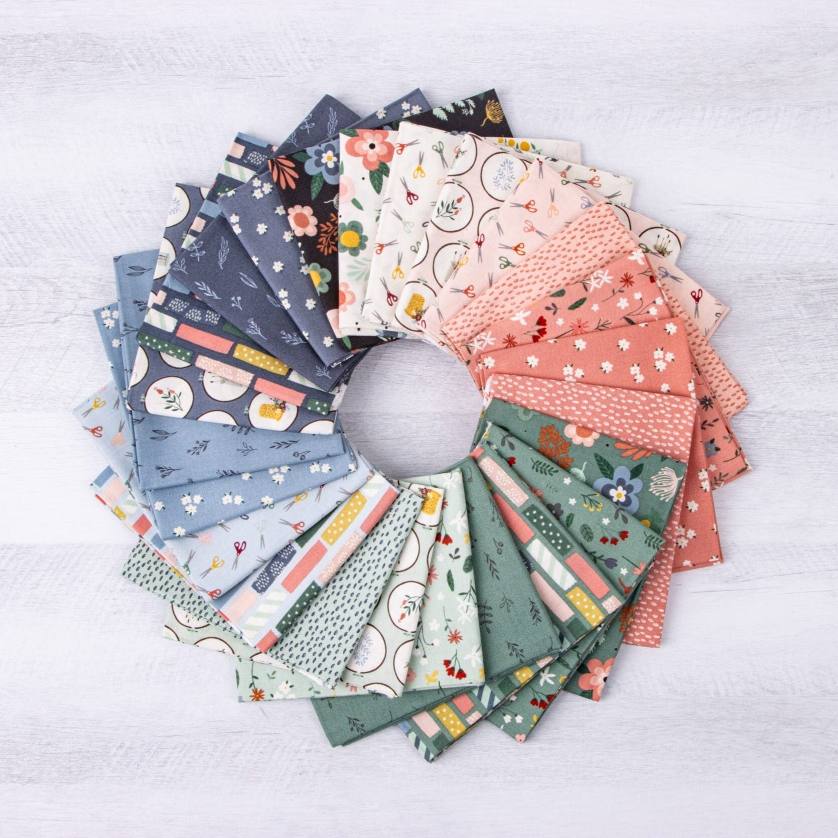 Splotches Coral from Let's Create by Echo Park Paper Co. for Riley Blake Designs