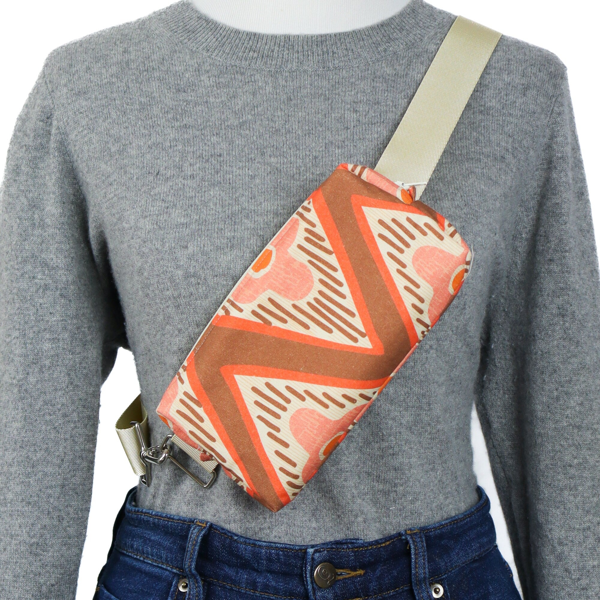 Pacific Brown Organic Canvas from Belize by Lauren Poole for Paintbrush Studio Fabric