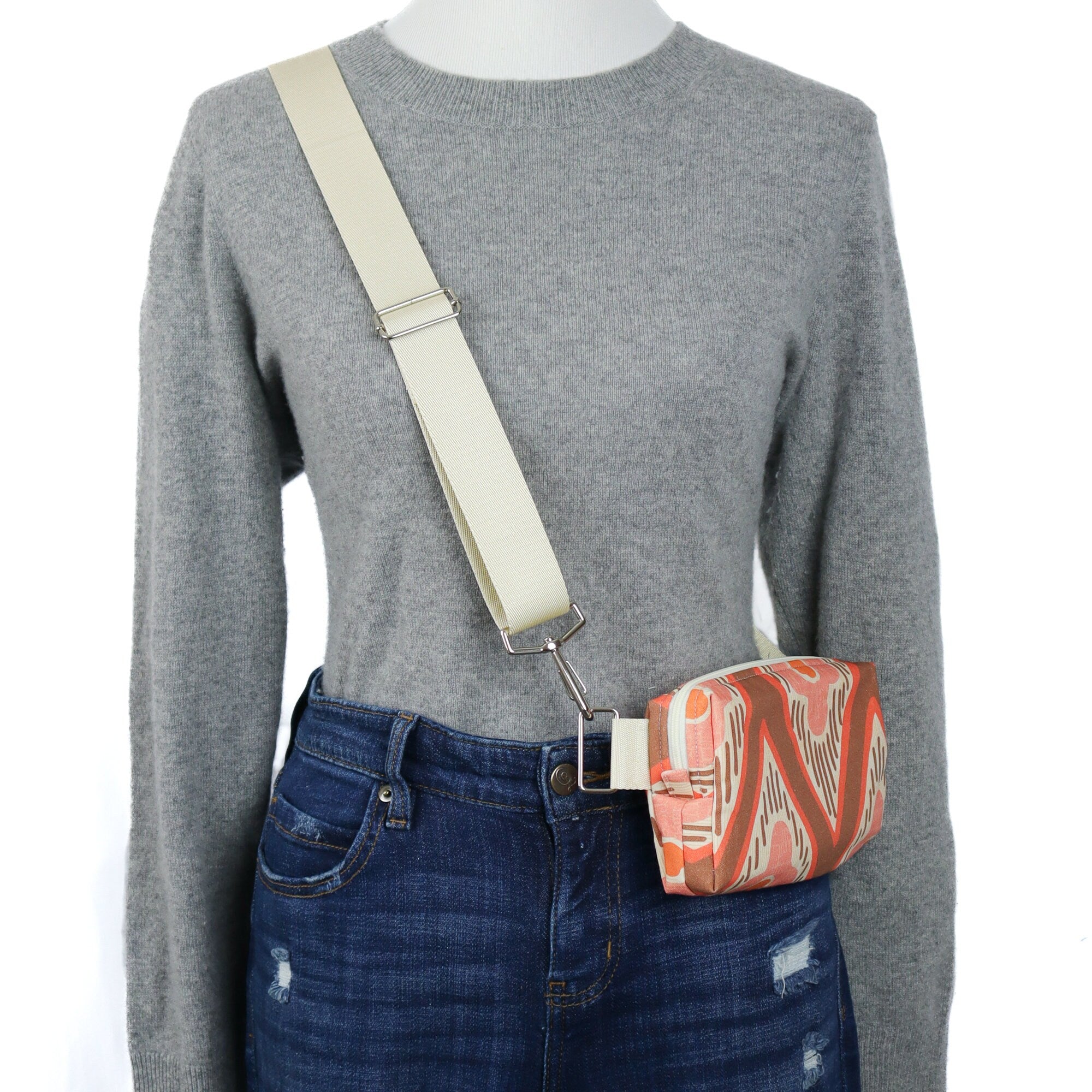 Pacific Brown Organic Canvas from Belize by Lauren Poole for Paintbrush Studio Fabric