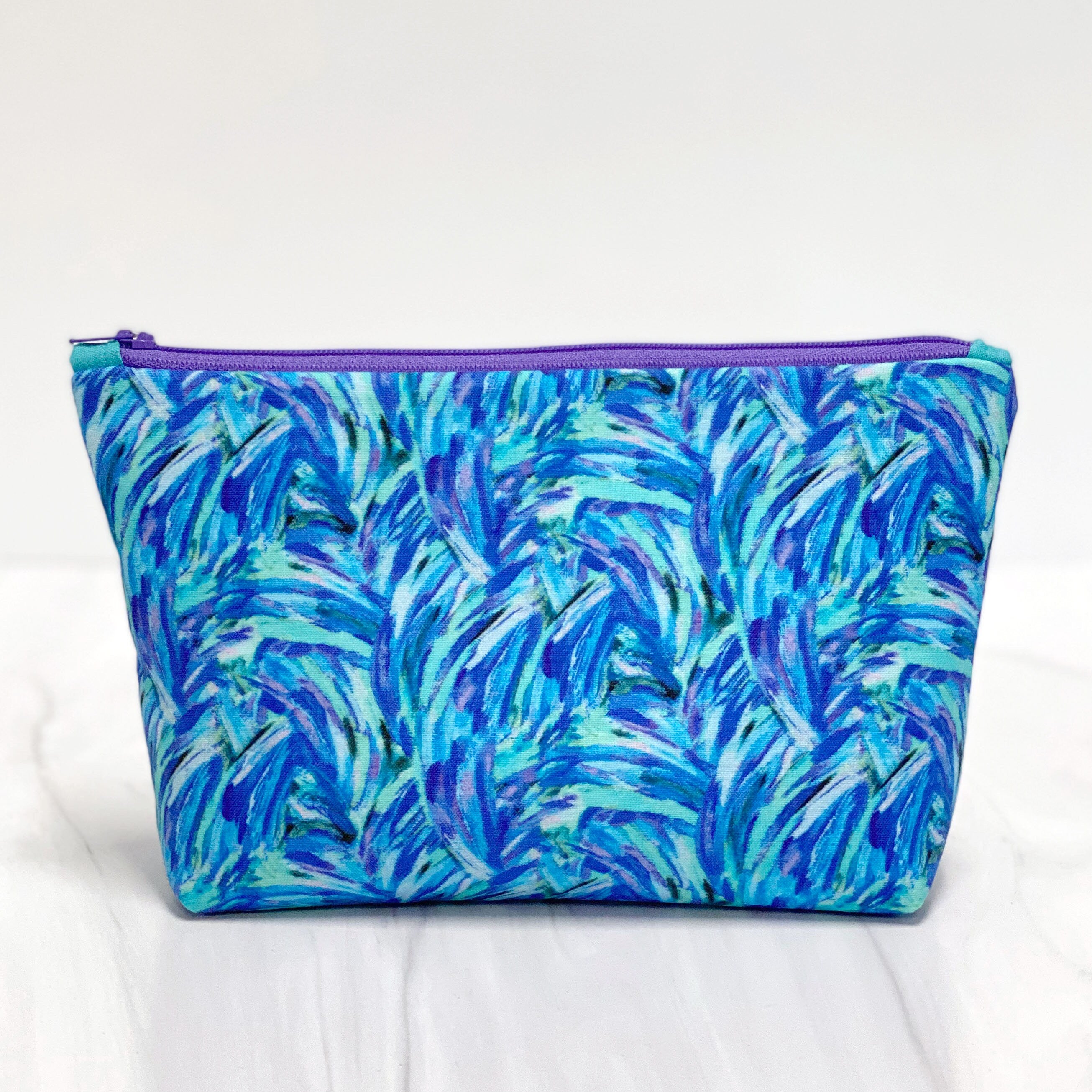 Abstract Blue from Fabulous Flamingos by Ro Gregg for Paintbrush Studio - 1/2 Yard