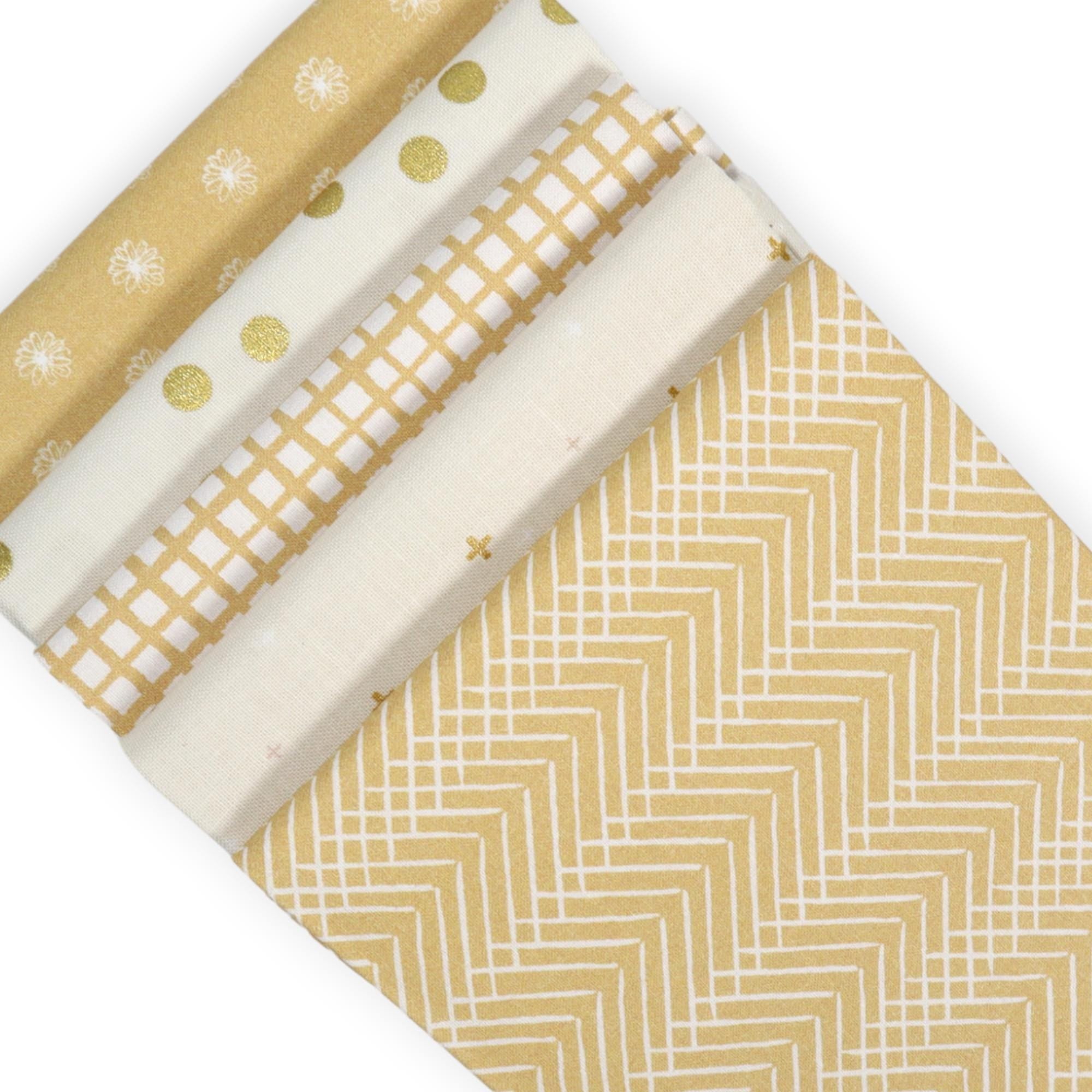 January Confetti Cream Sparkle from Monthly Placemats 2 by Hester & Cook for Riley Blake