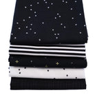 Blossom On White Black by Christopher Thompson for Riley Blake Design - 1/2 yard
