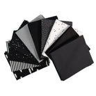 Confetti Cottons Black - Riley Blake Designs Solid Cotton Fabric - Solid Black Fabric, Black Quilting Cotton - 1/2 Yard