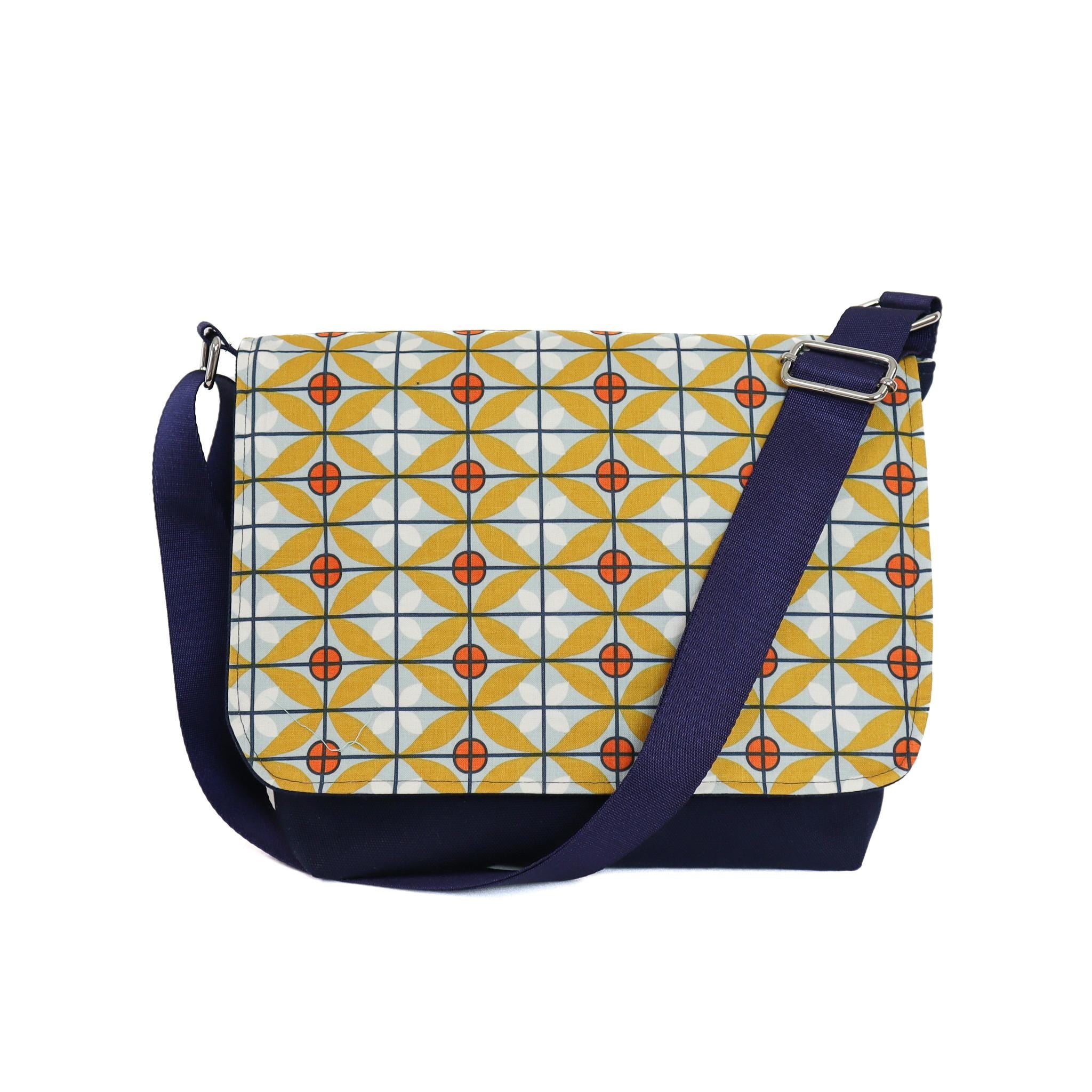 Tile Mist from Eden by Gabrielle Neil Design for Riley Blake - 1/2 Yard - Geometric Fabric, Eden Fabric, Eden Tile Fabric