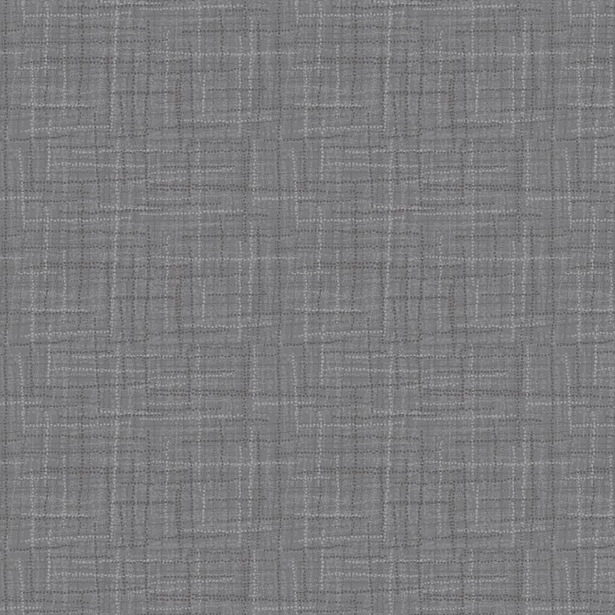 Grasscloth Gray by Heather Peterson for Riley Blake Designs - 1/2 Yard, Gray Fabric By The Yard, Grey Grasscloth Fabric