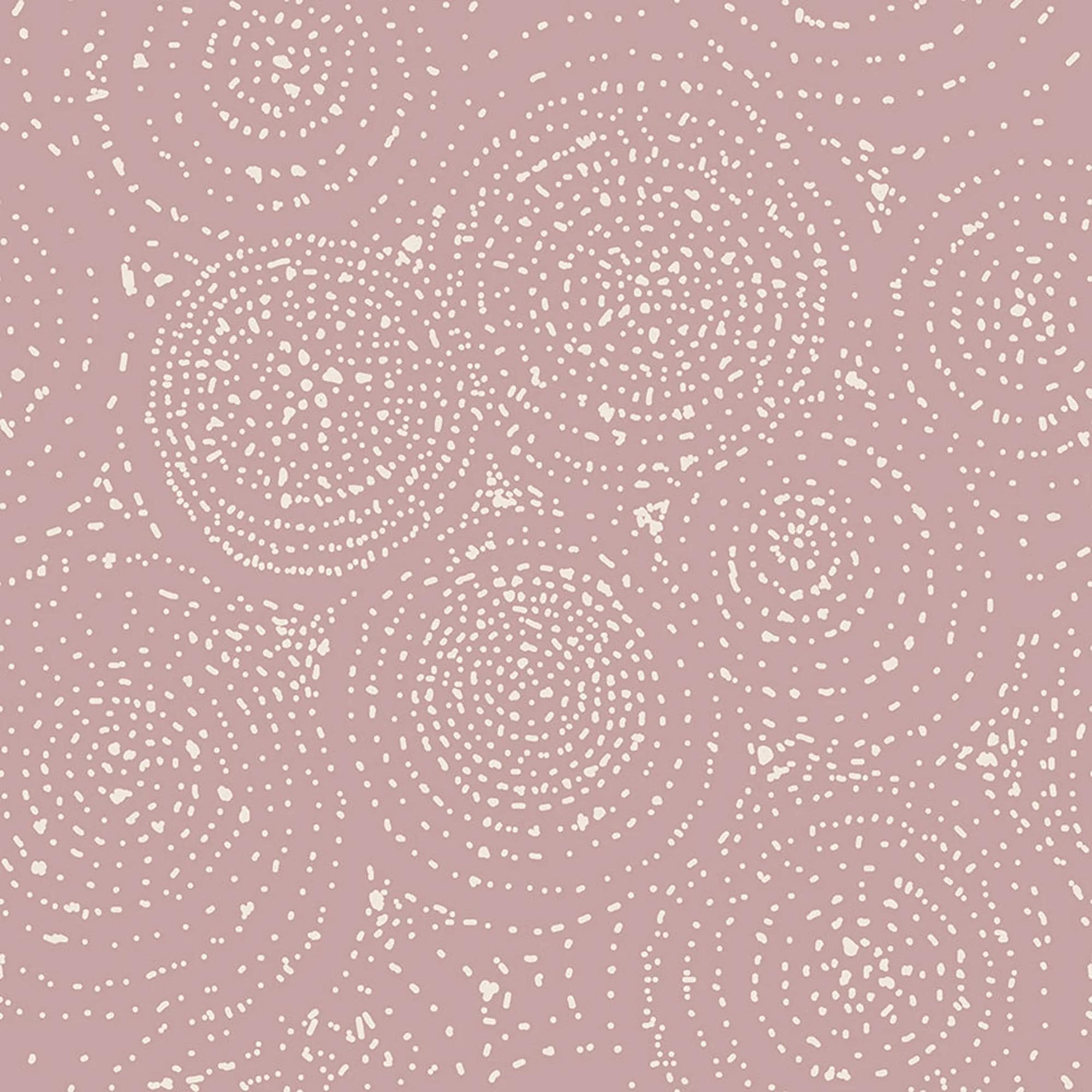 Spiral Dusty Rose from In the Afterglow by Minki Kim for Riley Blake Designs - 1/2 Yard - Pink Fabric - Mauve Quilting Cotton