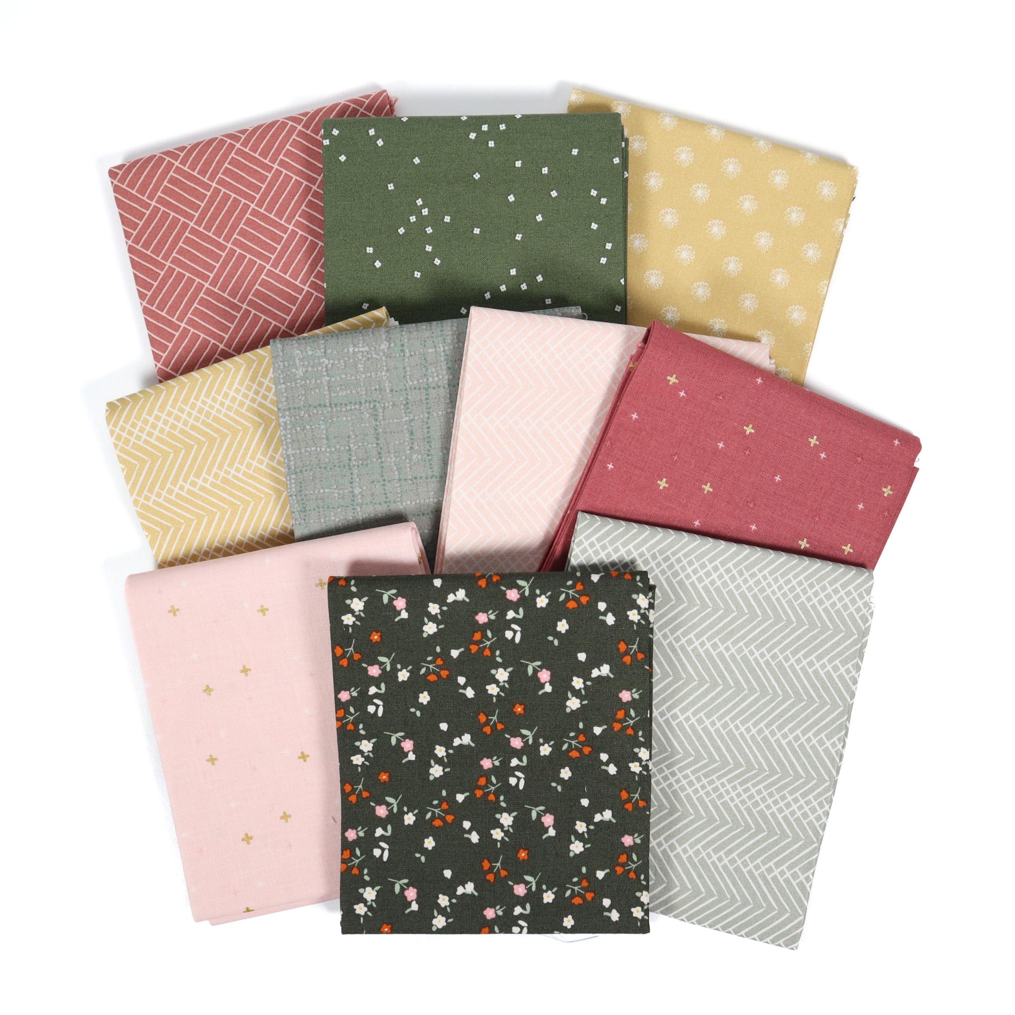 Crosshatch Rose from Wildwood Wander by Katherine Lenius for Riley Blake Designs - 1/2 Yard