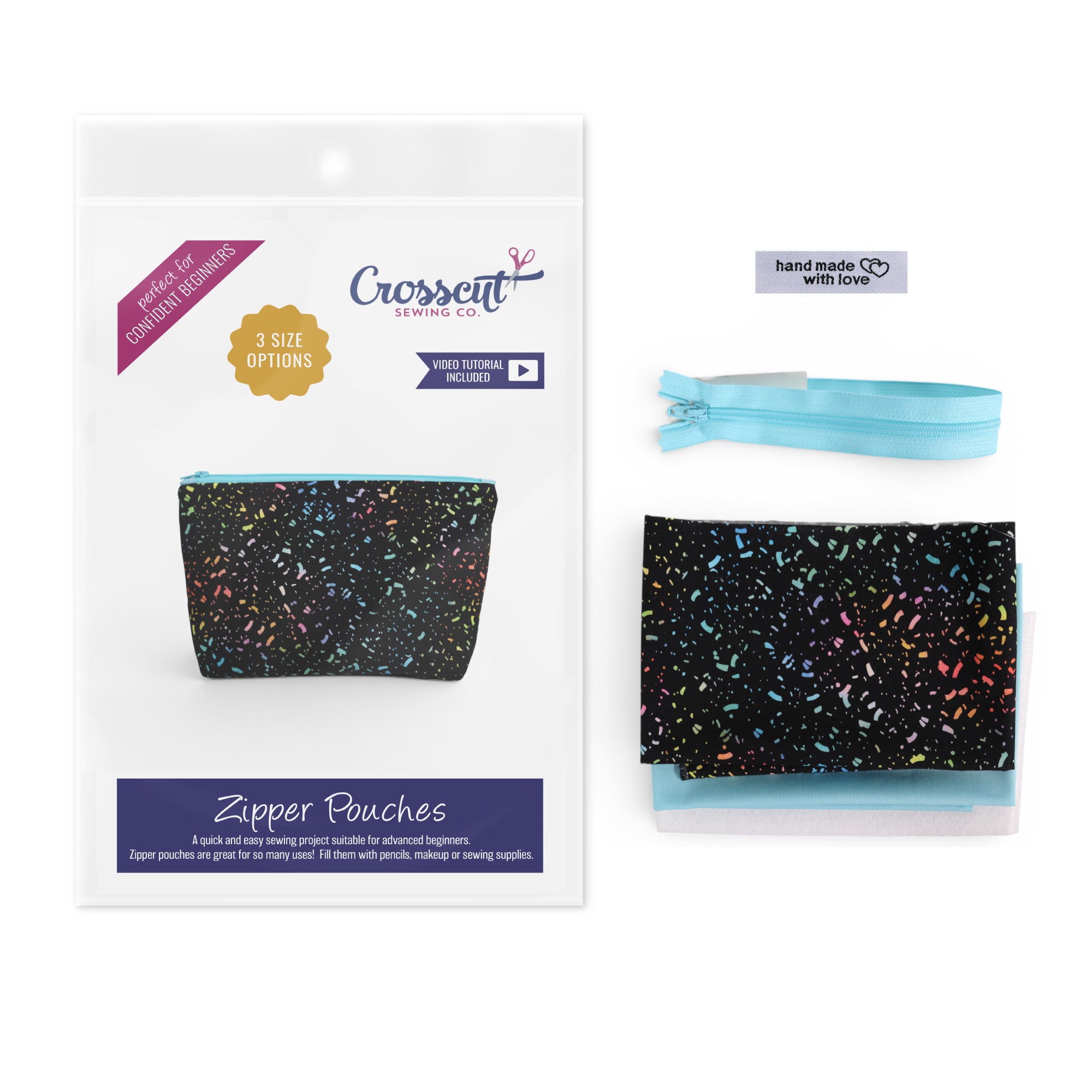 Zipper Pouch Sewing Kit