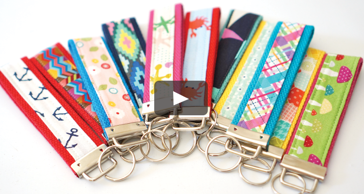 How To Make Key Fobs – Crosscut Sewing Co.